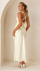 Zendaya Maxi Dress - Yellow