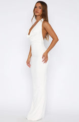Vacation Time Maxi Dress Off White