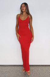 Fever Dream Maxi Dress Red