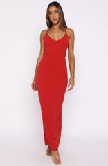 Fever Dream Maxi Dress Red